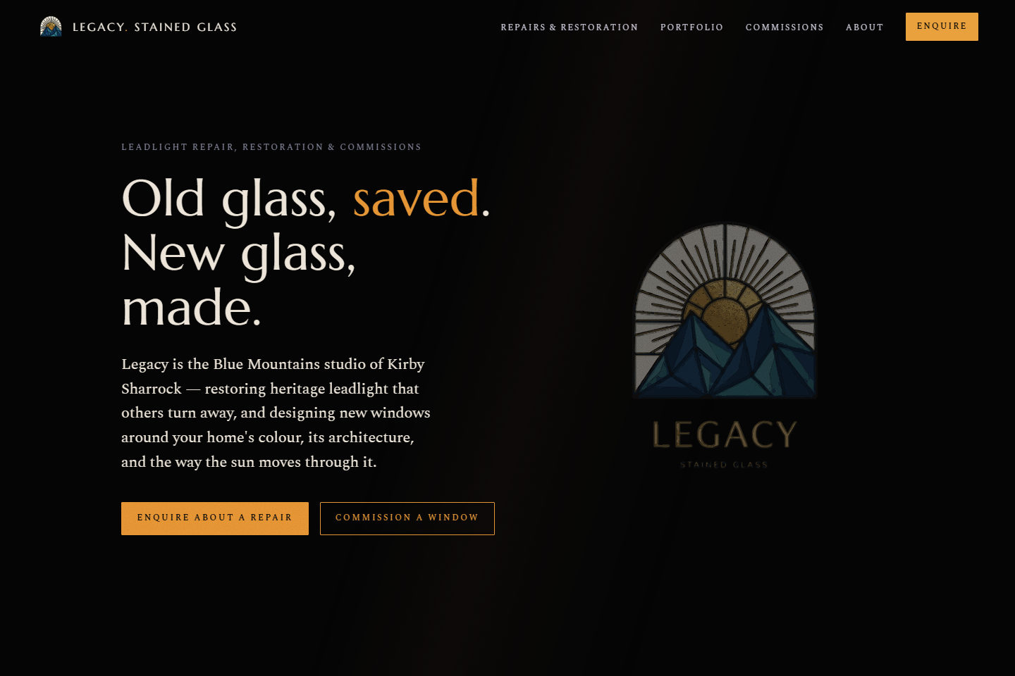 Kirby Sharrock website